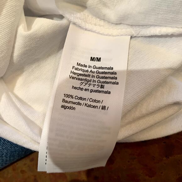 NWT J. Crew White "It's Fall Y'All" Everyday Crewneck Tee - Picture 12 of 12